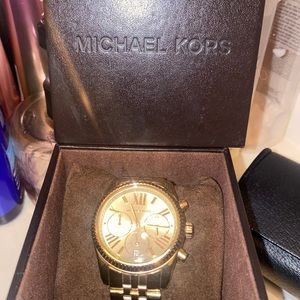 Michael Kors watch box/papers/links included